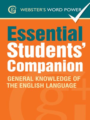 cover image of Webster's Word Power Essential Students' Companion